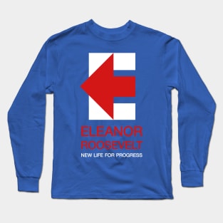 Ghost of Eleanor Roosevelt Long Sleeve T-Shirt